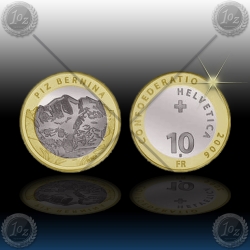 ŠVICA 10 Frankov 2006 "PIZ BERNINA"